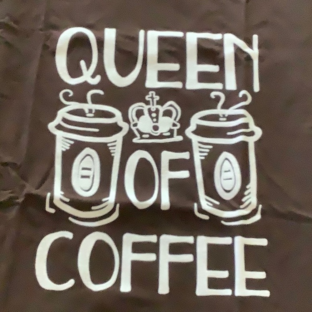 Cport and Company, queen of coffee, Coco Brown, short sleeve T-shirt
